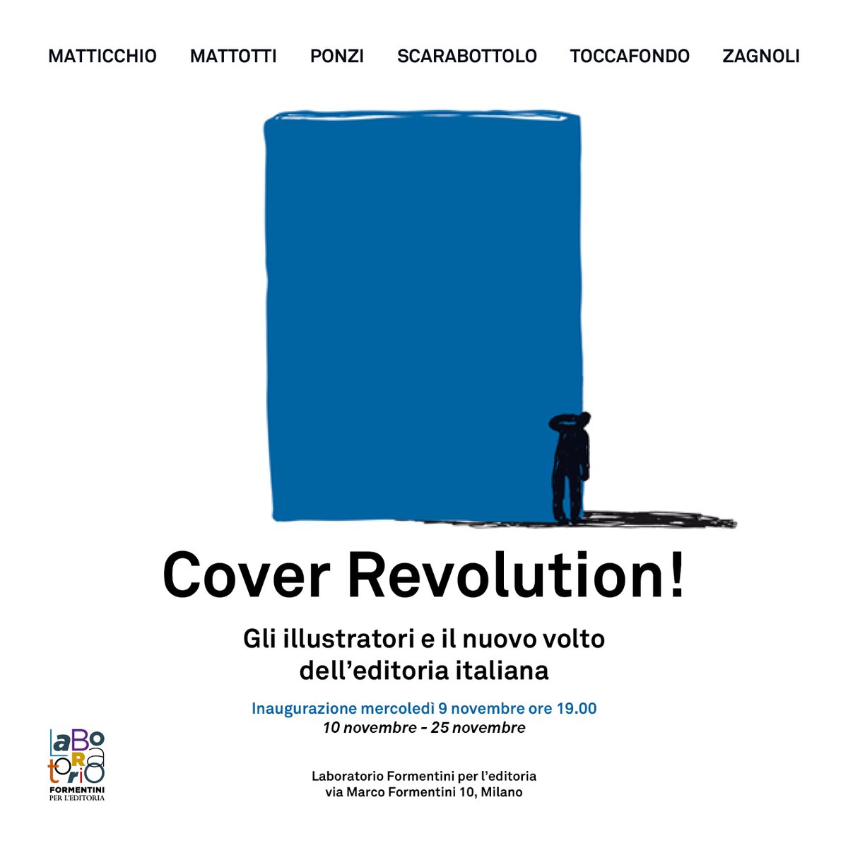 &#8220;Cover Revolution!&#8221;, le copertine dei libri in mostra a Milano