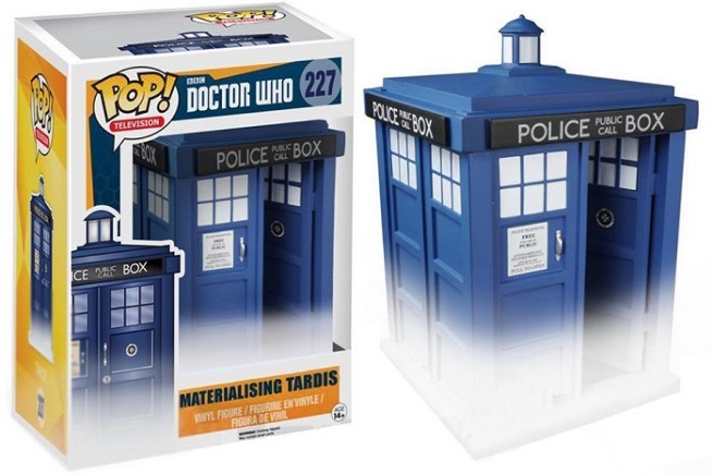 Doctor Who: il Vinyl Toys del Tardis che si materializza della Funko