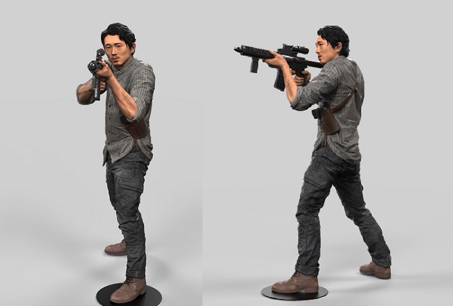 The Walking Dead: la figure di Glenn di McFarlane Toys