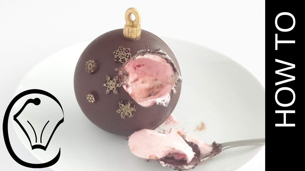 How To Make Christmas Baubles dessert