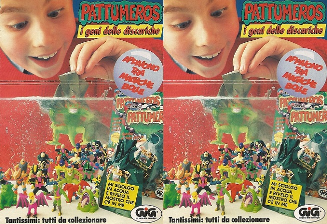 I Pattumeros, i giocattoli vintage anni Novanta di GIG