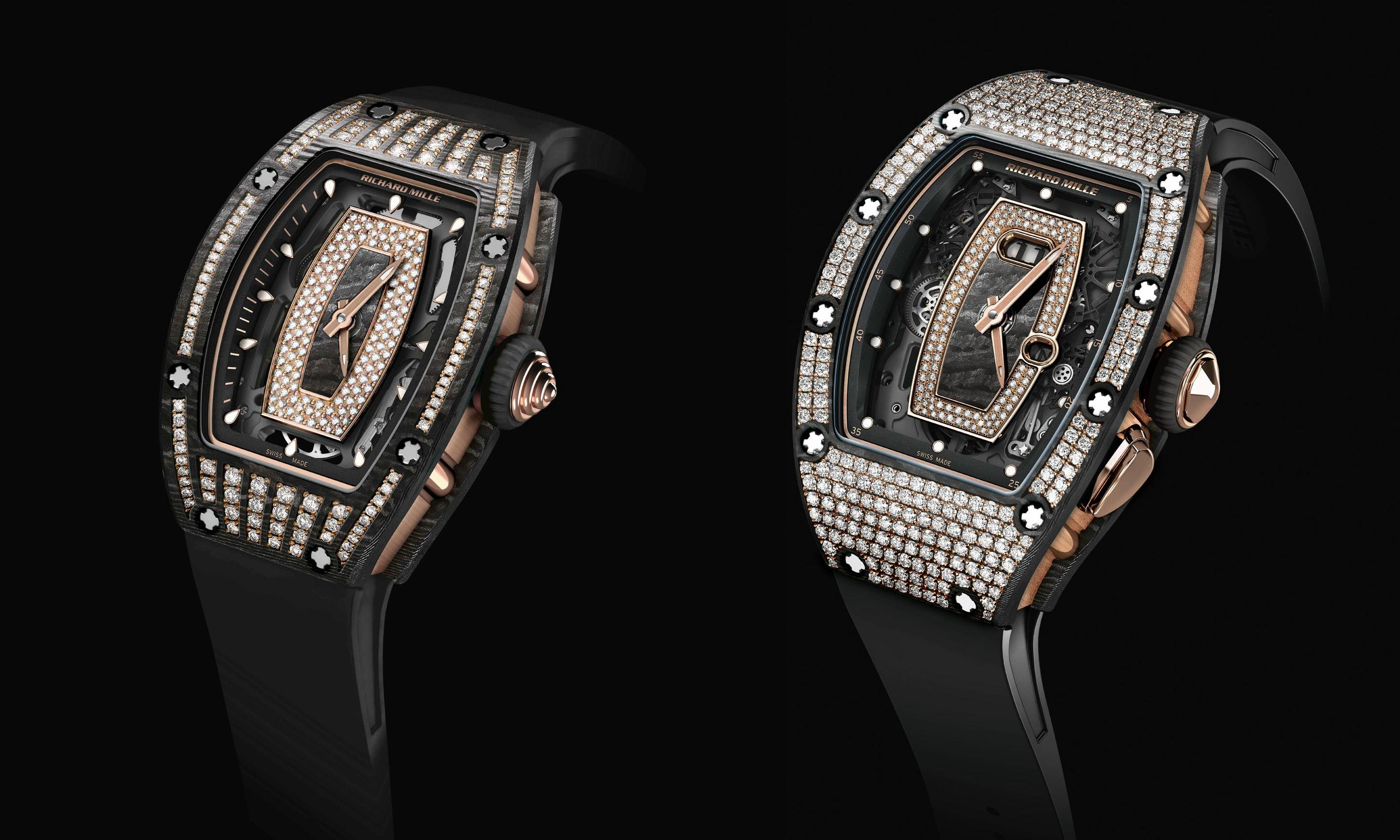 SIHH Ginevra 2017 novità: orologi di lusso Richard Mille RM 07-01 ed RM 037