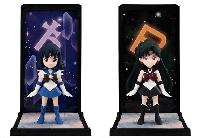 Sailor Moon: i Tamashii Buddies di Sailor Saturn e Sailor Pluto di Bandai