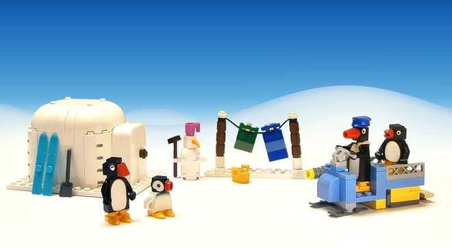 LEGO, il playset di Pingu nella sezione Ideas