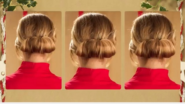 Acconciature in 10 minuti, lo chignon morbido per Natale