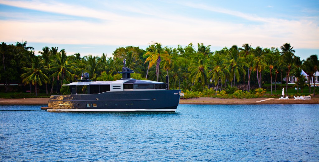Yacht Arcadia 85 Tropical edition consegnato in Repubblica Dominicana