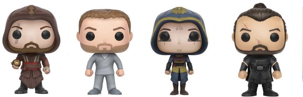 Assassin&#8217;s Creed, i Vinyl Toys di Funko dedicati al film