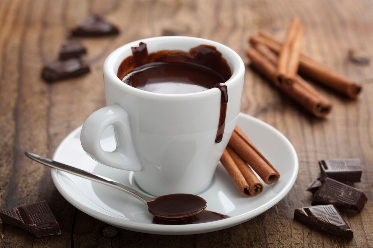 Cioccolata calda tazza