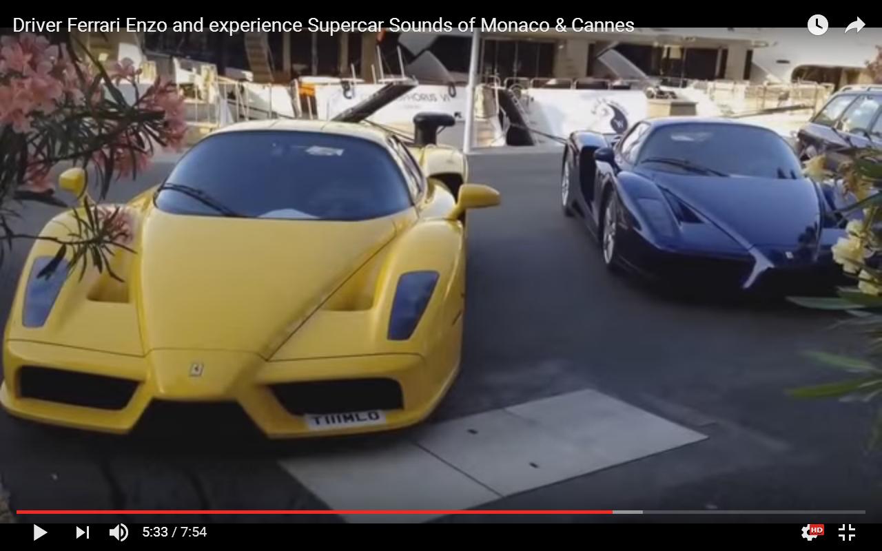 A Monte Carlo e Cannes le Ferrari e le altre sportive sono di casa [Video]
