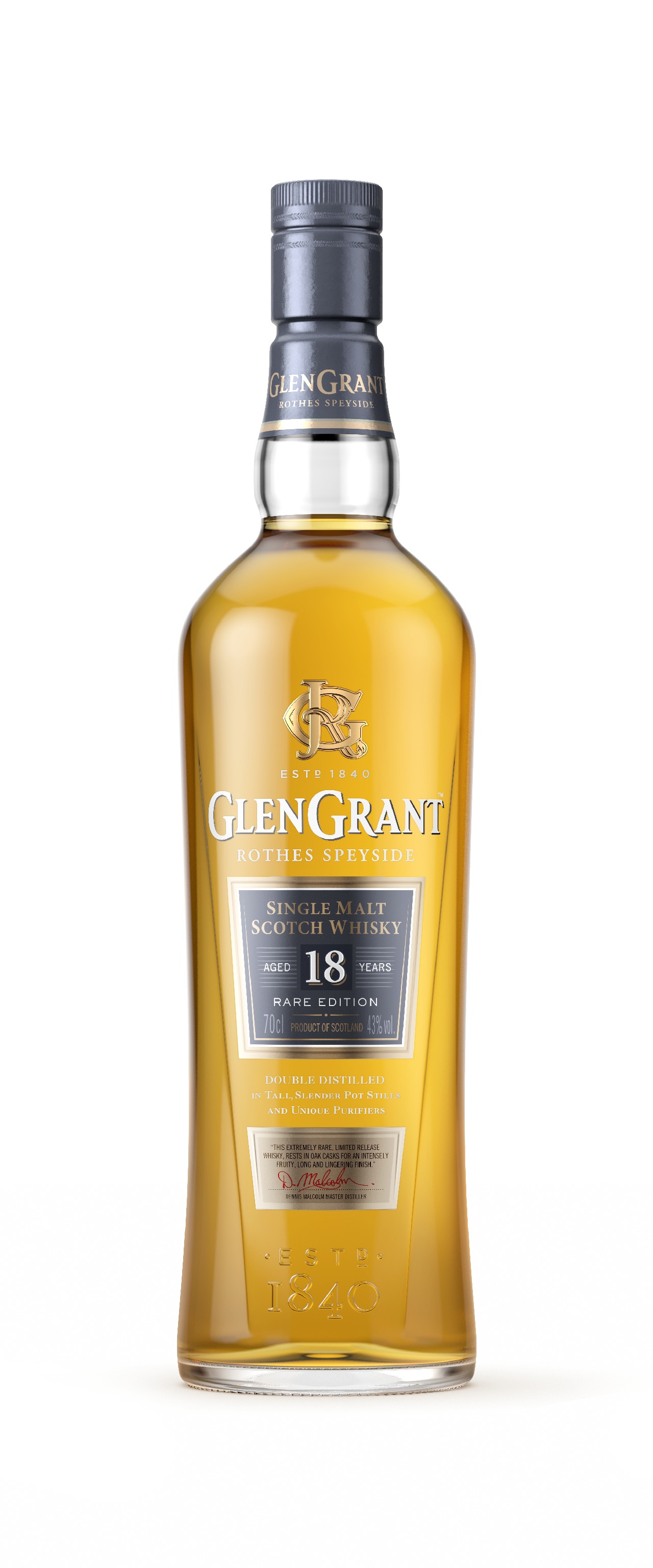 Glen Grant nuovi wisky premium: il Single Malt 12 Year Old e 18 Year Old
