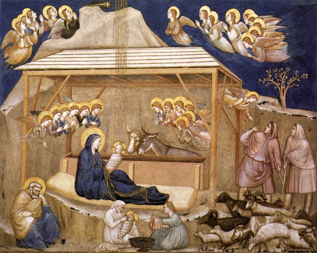 La Natività di Gesù di Giotto scelta da Papa Francesco per gli auguri