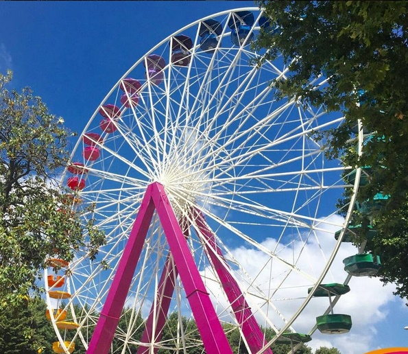 Luneur, torna la ruota panoramica al Luna Park di Roma