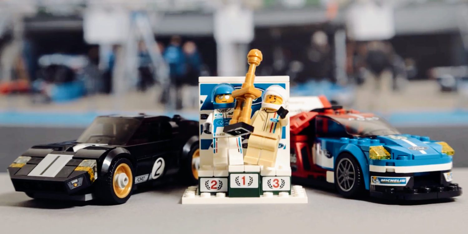 LEGO e Ford, la minifigure della GT40