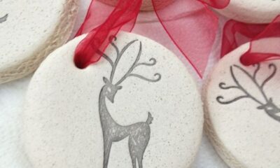 Decorazioni albero Natale pasta sale