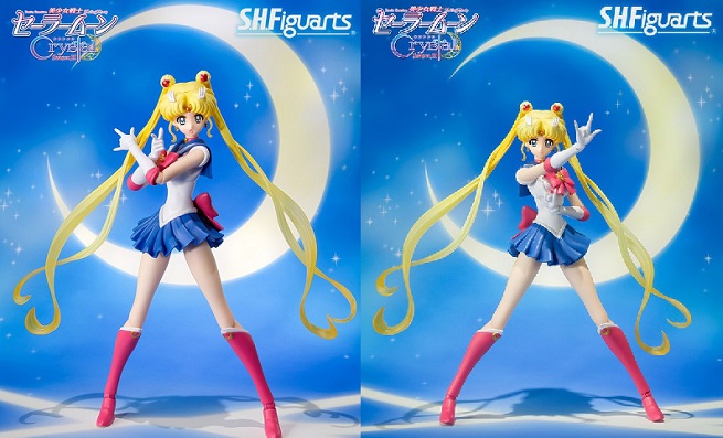 Sailor Moon Crystal: l&#8217;action figure di Sailor Moon versione S.H. Figuarts di Bandai