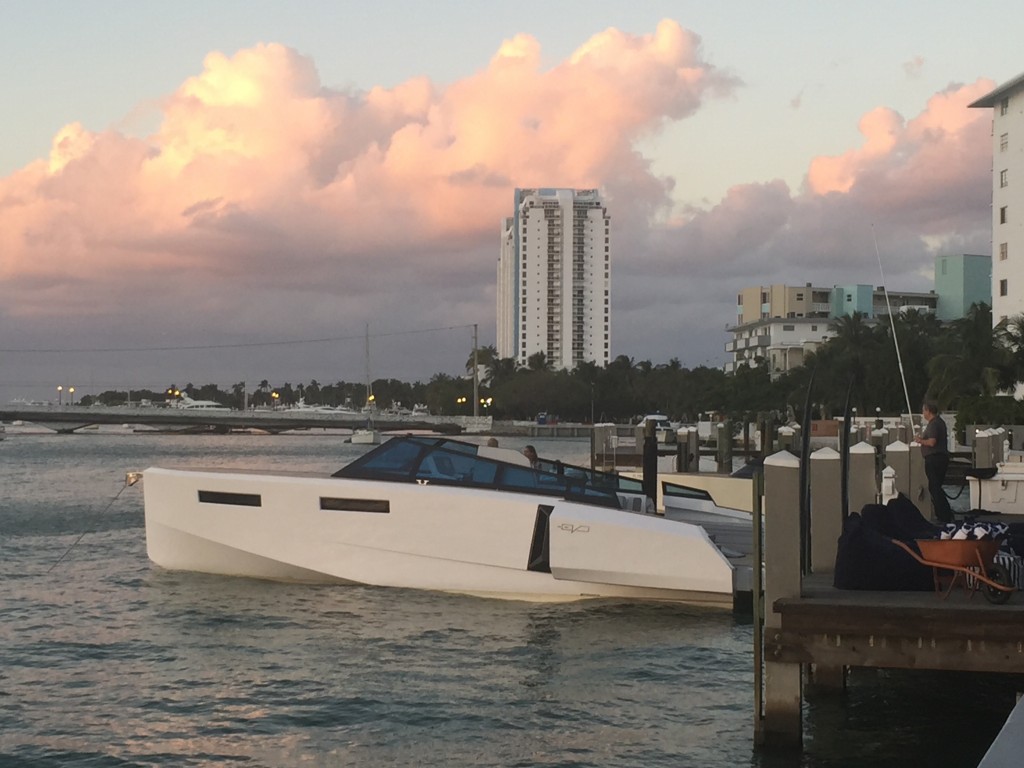 Evo 43 al Miami Art Basel: una barca di successo