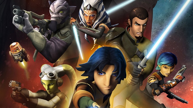 Disegni da colorare di Star Wars Rebels