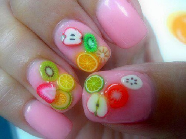 Nail art frutta