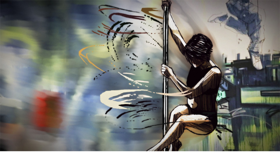 Street art, le opere di Alice Pasquini diventano animate