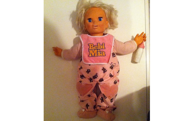 Bebi Mia: la bambola parlante vintage anni Ottanta