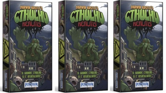 Cthulhu Realms, il nuovo gioco di carte di Pendragon Game Studio