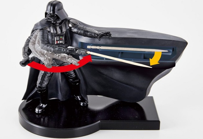 Star Wars, il portastuzzicadenti di Darth Vader