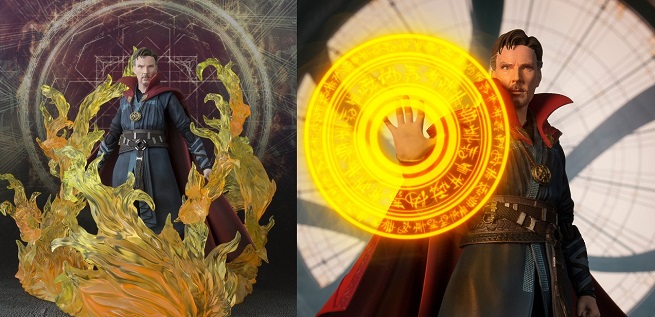 Doctor Strange: l&#8217;action figure S.H. Figuarts di Bandai