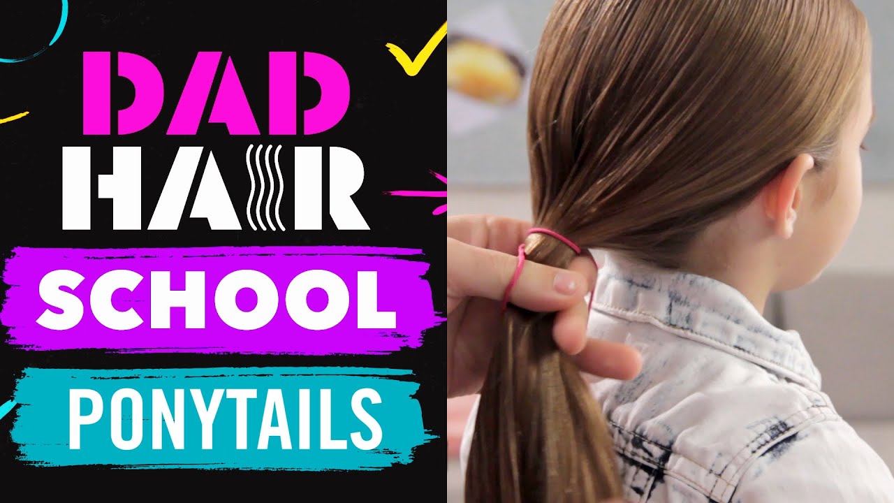 Phil Morgese shares 3 Easy Ponytail Styles | Dad Hair School