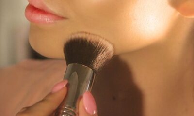 Pennelli trucco minerale stippling brush uso