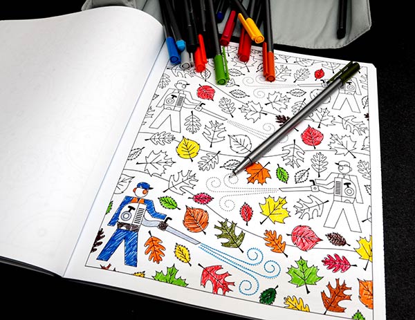 Libri da colorare per adulti: &#8220;The Industrial Strength Coloring Book&#8221;