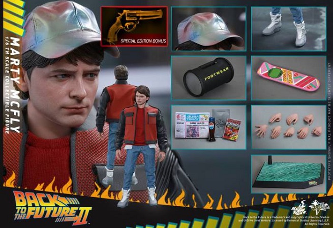 Ritorno al Futuro &#8211; Parte II: le action doll di Marty McFly e Emmett Doc Brown di Hot Toys