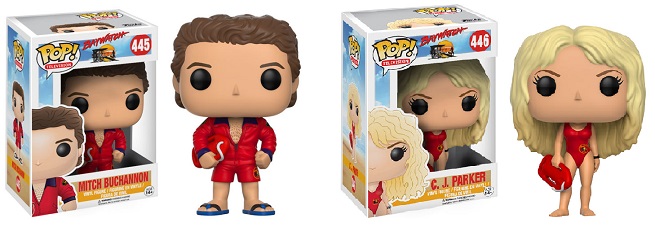 Baywatch: i Vinyl Toys di Funko dedicati a Mitch e C.J.