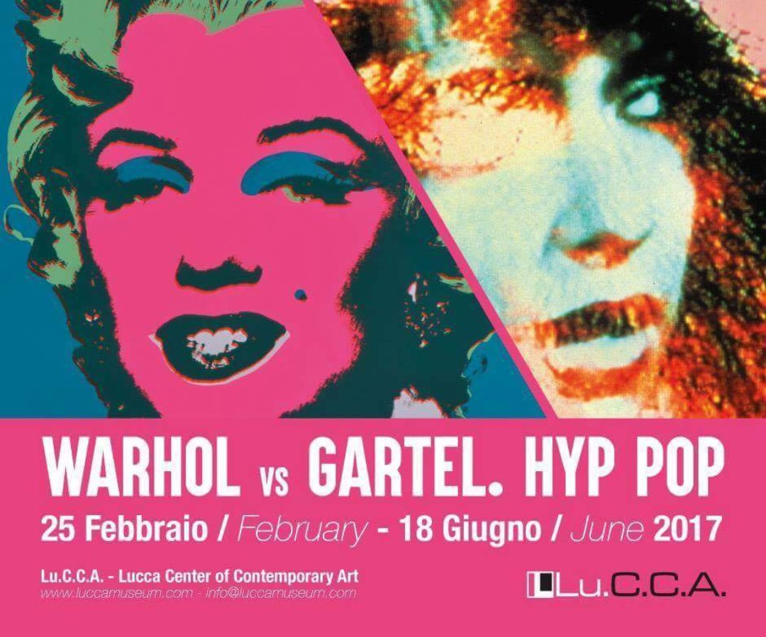 Warhol vs Gartel, Pop Art e Digital Art in mostra a Lucca