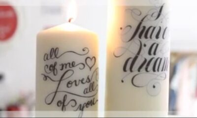 Candele decorate