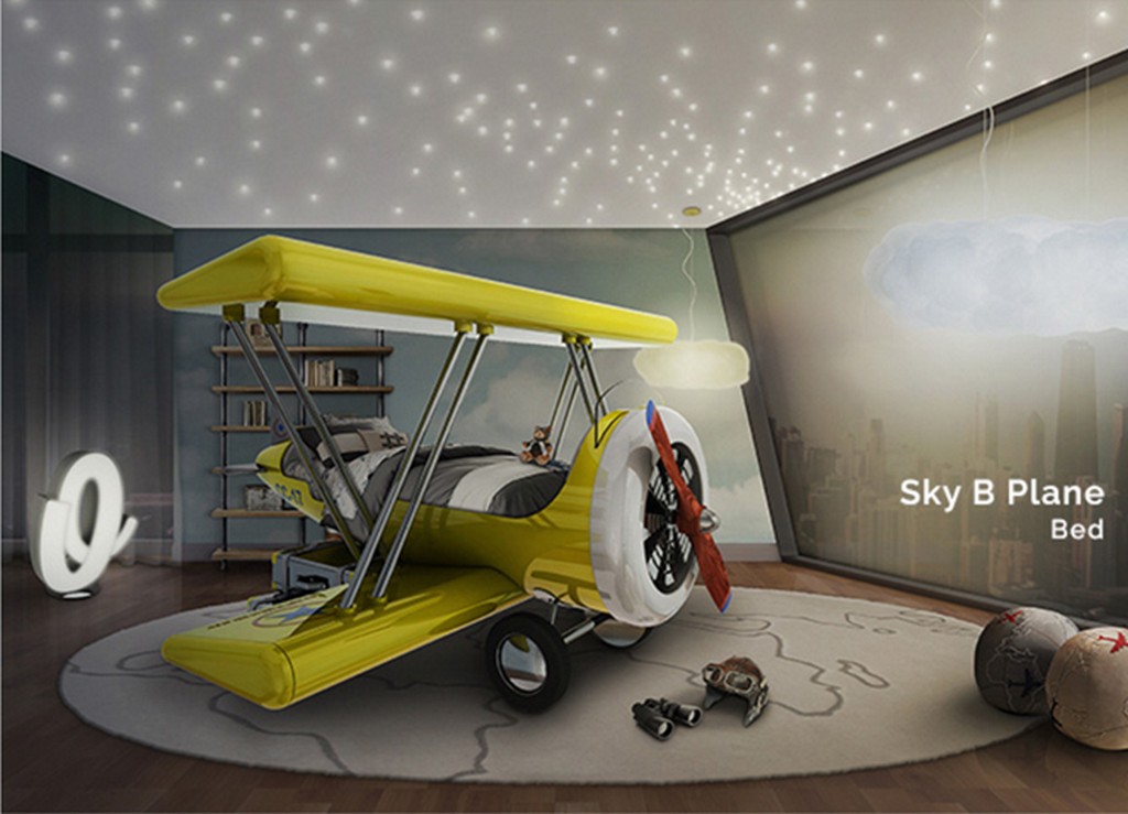 Camerette: il letto aereo Sky B di Circu