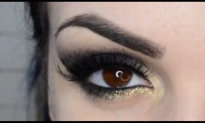Make up oro e nero