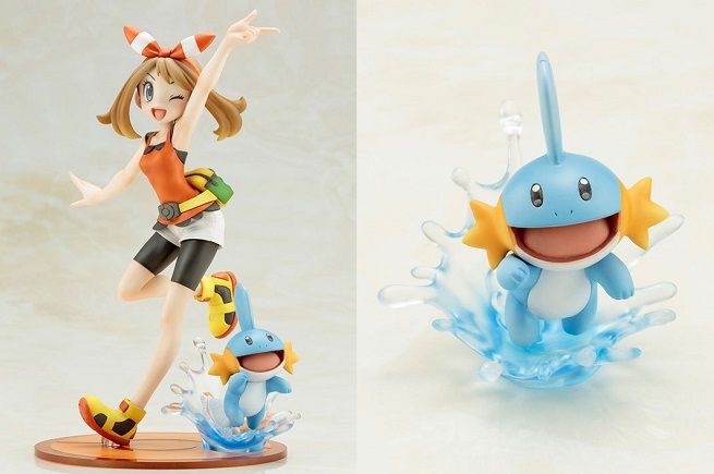 Pokémon: la statica di Haruka & Mudkip ARTFX J di Kotobukiya