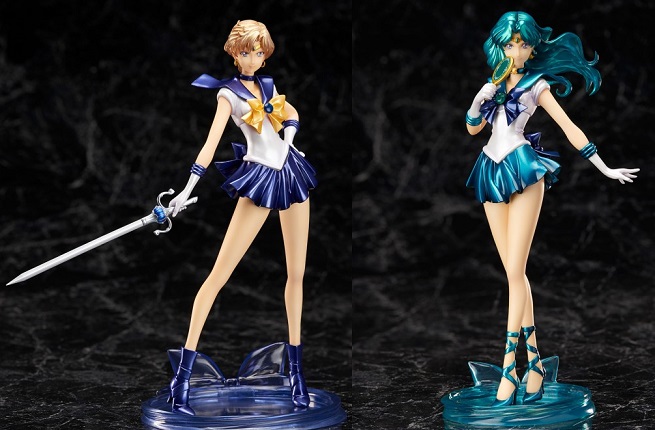 Sailor Moon Crystal: le Figuarts ZERO di Bandai di Sailor Uranus e Sailor Neptune