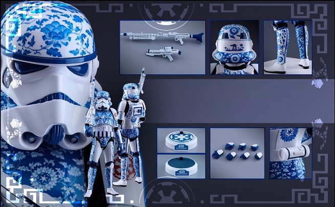 Star Wars: l&#8217;action doll dello Stormtrooper di porcellana di Hot Toys
