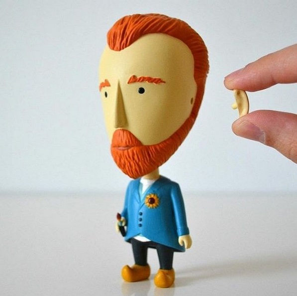 Van Gogh, l&#8217;action figure by Today is Art Day