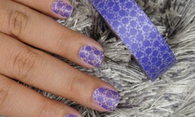 Nail art washi tape decorazione unghie