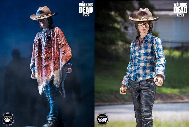 The Walking Dead: l&#8217;action figure di Carl Grimes di McFarlane Toys