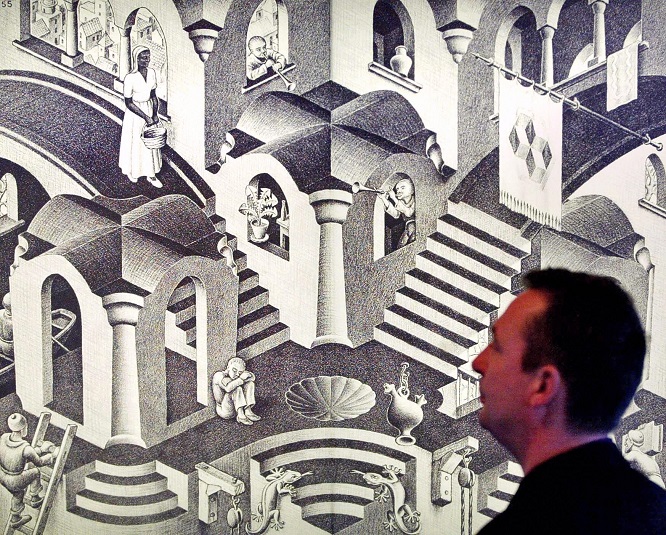 Escher, la mostra a Catania al Palazzo della Cultura