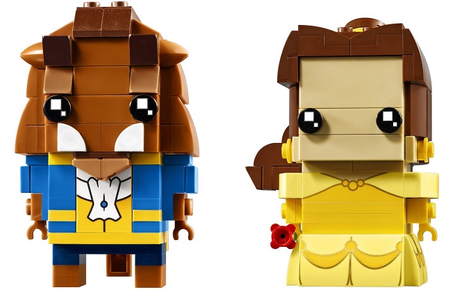 Lego, i Disney BrickHeadz La Bella e la Bestia