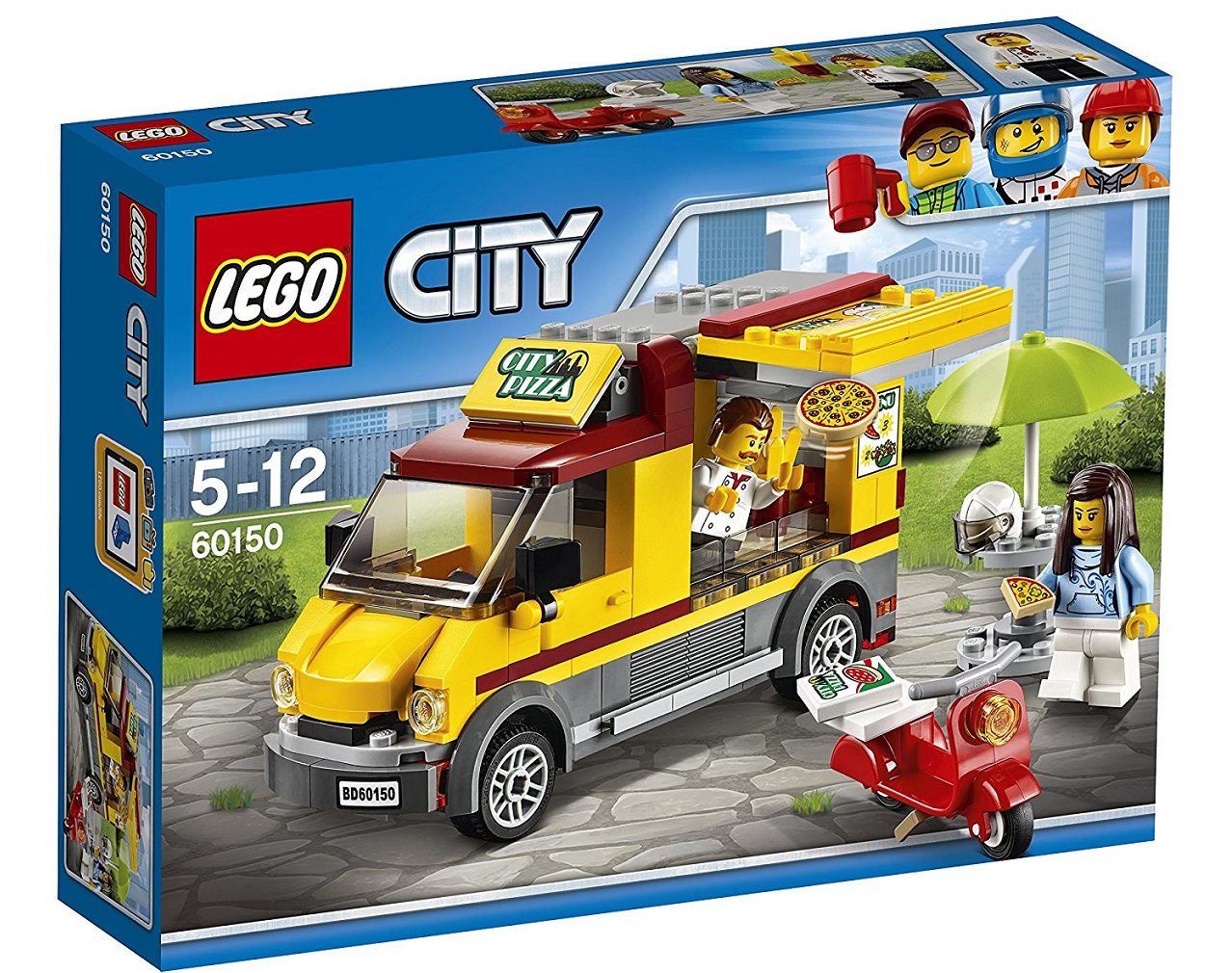 Lego City, il set Furgone delle pizze