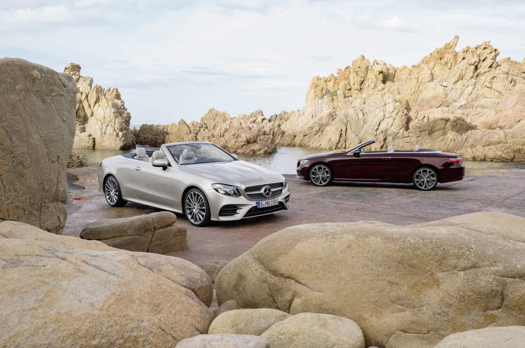 Nuova Mercedes Classe E Cabrio: auto scoperta di lusso