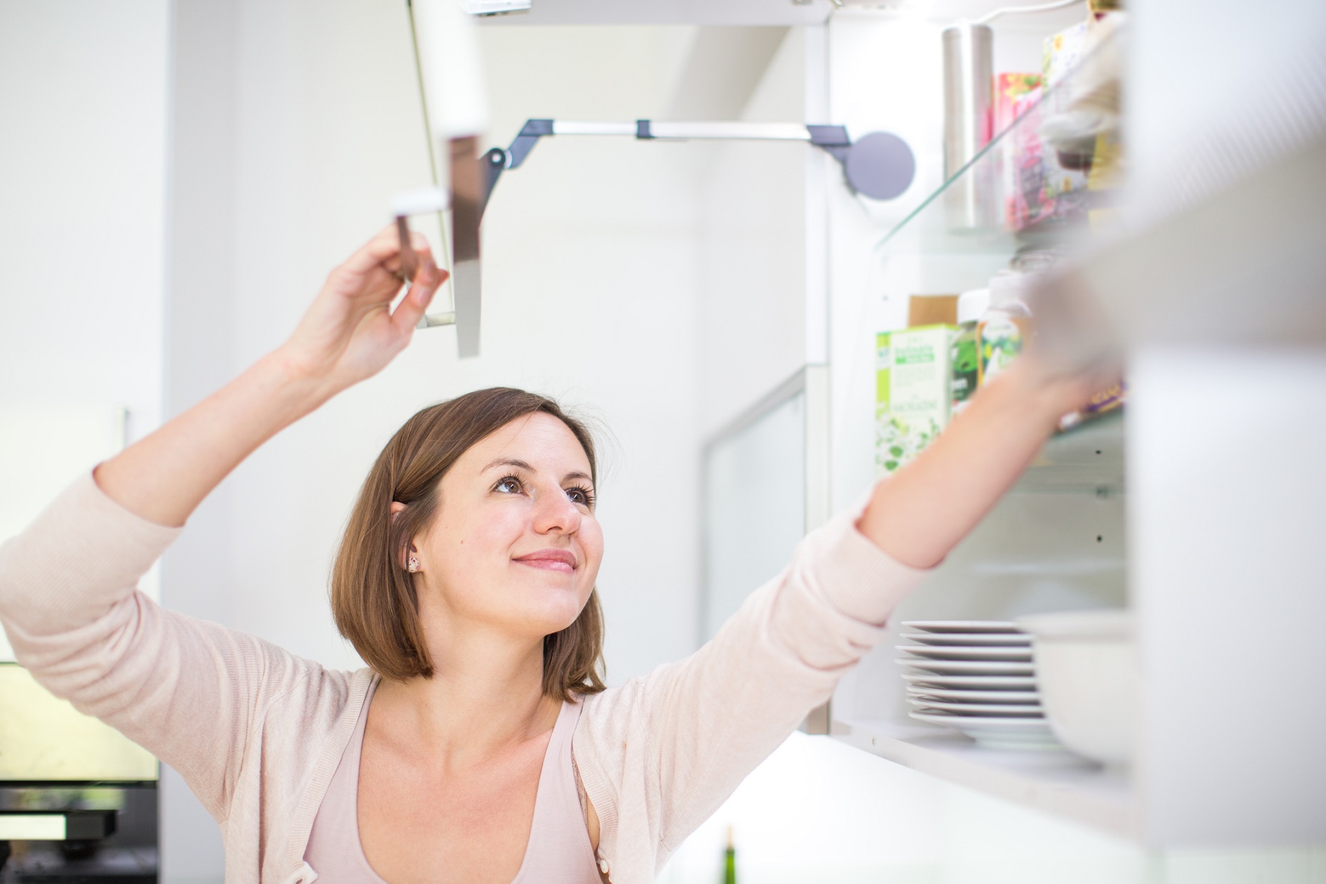 Donna in cucina