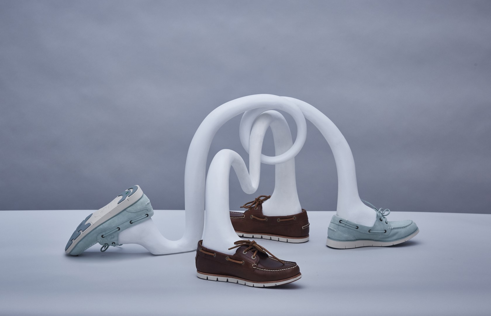 Fuorisalone 2017: l&#8217;installazione di Matteo Cibic per il lancio della nuova Sensorflex Boat Shoe di Timberland