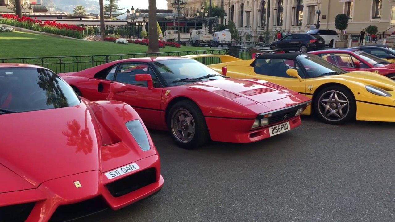 Ferrari da sogno a Monaco