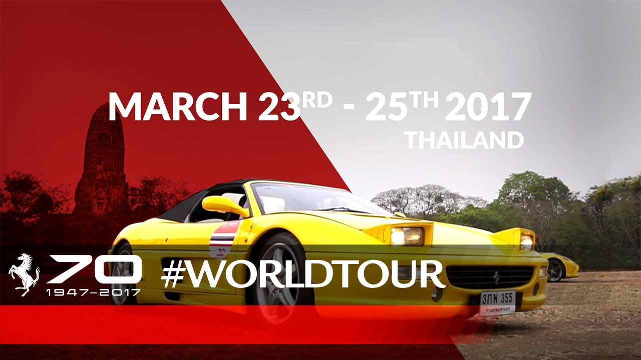 Ferrari 70 Years Celebrations &#8211; Thailand